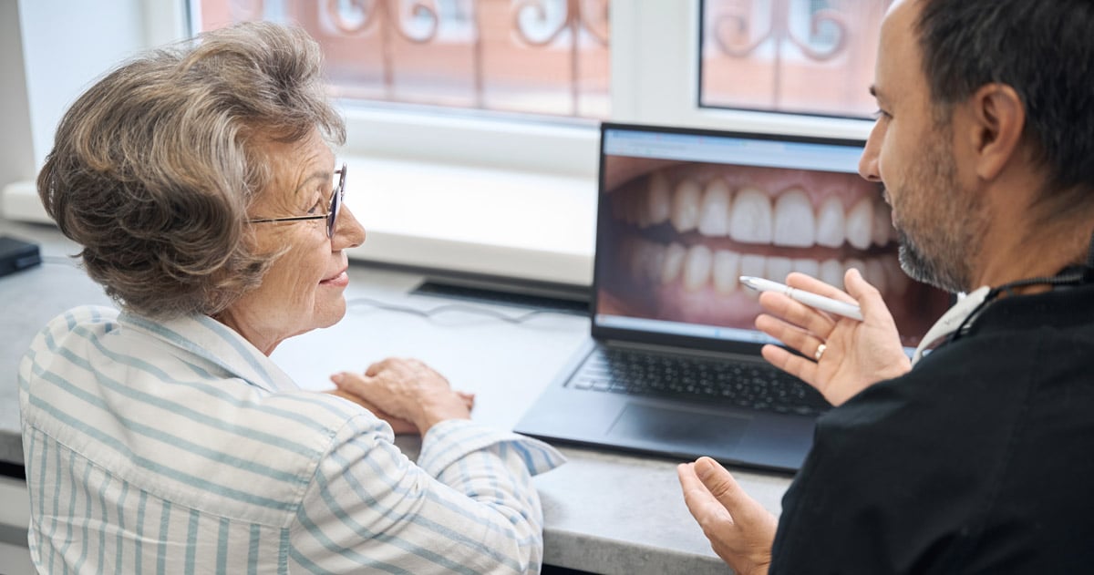 Senior dental care 60+ Years