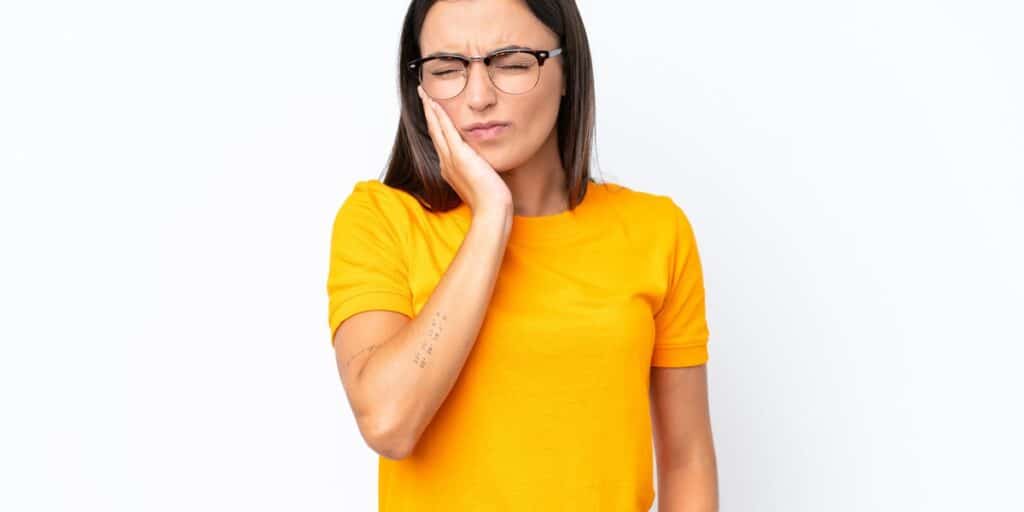 Patient wearing clear aligners and does invisalign hurt